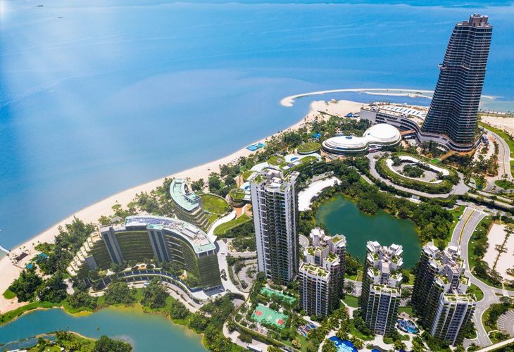 Dự án xây dựng thành phố thông minh ở Johor Bahru, Malaysia của tập đoàn Country Garden - Ảnh: COUNTRY GARDEN