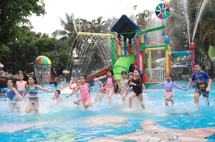 Các khu vui chơi phục hồi tốt năm 2022, nhưng sang năm 2023 lại khó hơn - Ảnh: DSN