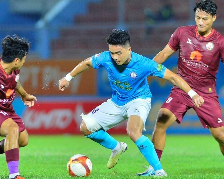 CLB Khánh Hòa rớt hạng trước 4 vòng đấu - Ảnh: KHFC