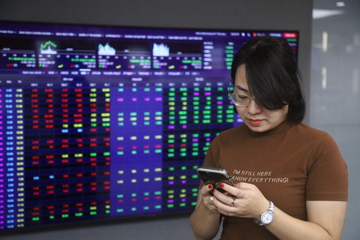 Nhiều mã cổ phiếu trên sàn UPCoM tăng mạnh trong tháng 2-2024 - Ảnh: B.K.