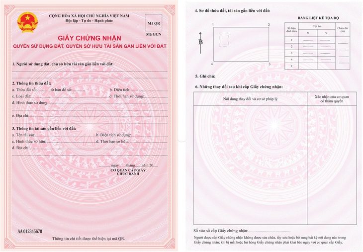 Nên điều chỉnh thiết kế nội dung trong sổ đỏ mới để đạt hiệu quả sử dụng tối ưu - Ảnh 1.