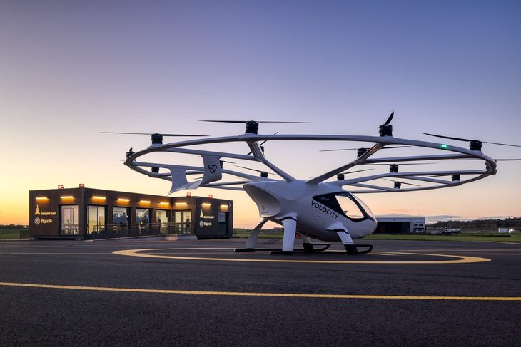 Công ty khởi nghiệp taxi bay Volocopter xin bảo hộ phá sản - Ảnh 1.