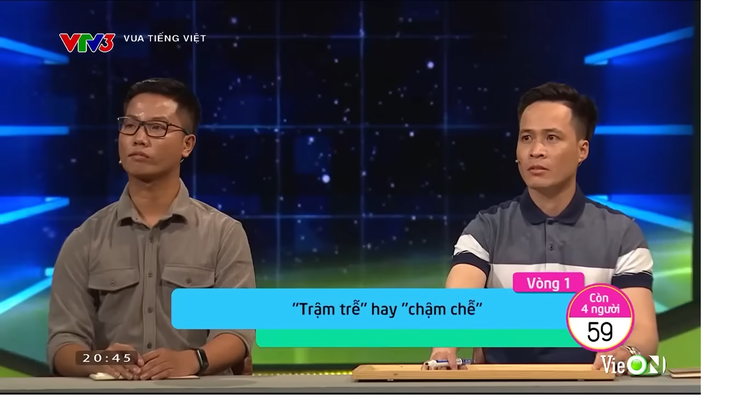 Chương trình Vua tiếng Việt sai chính tả - Ảnh 1.
