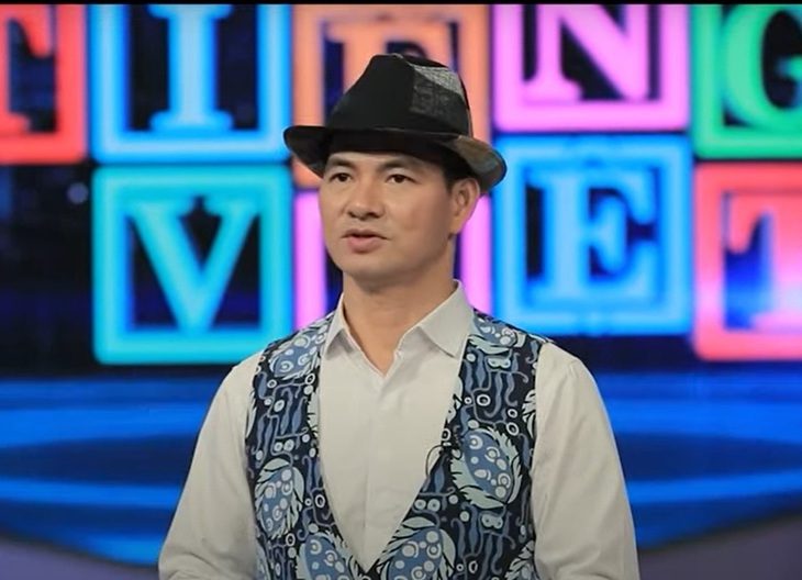 Nghệ sĩ Xuân Bắc tiếp tục dẫn game show Vua tiếng Việt mùa 3 - Ảnh: VTV
